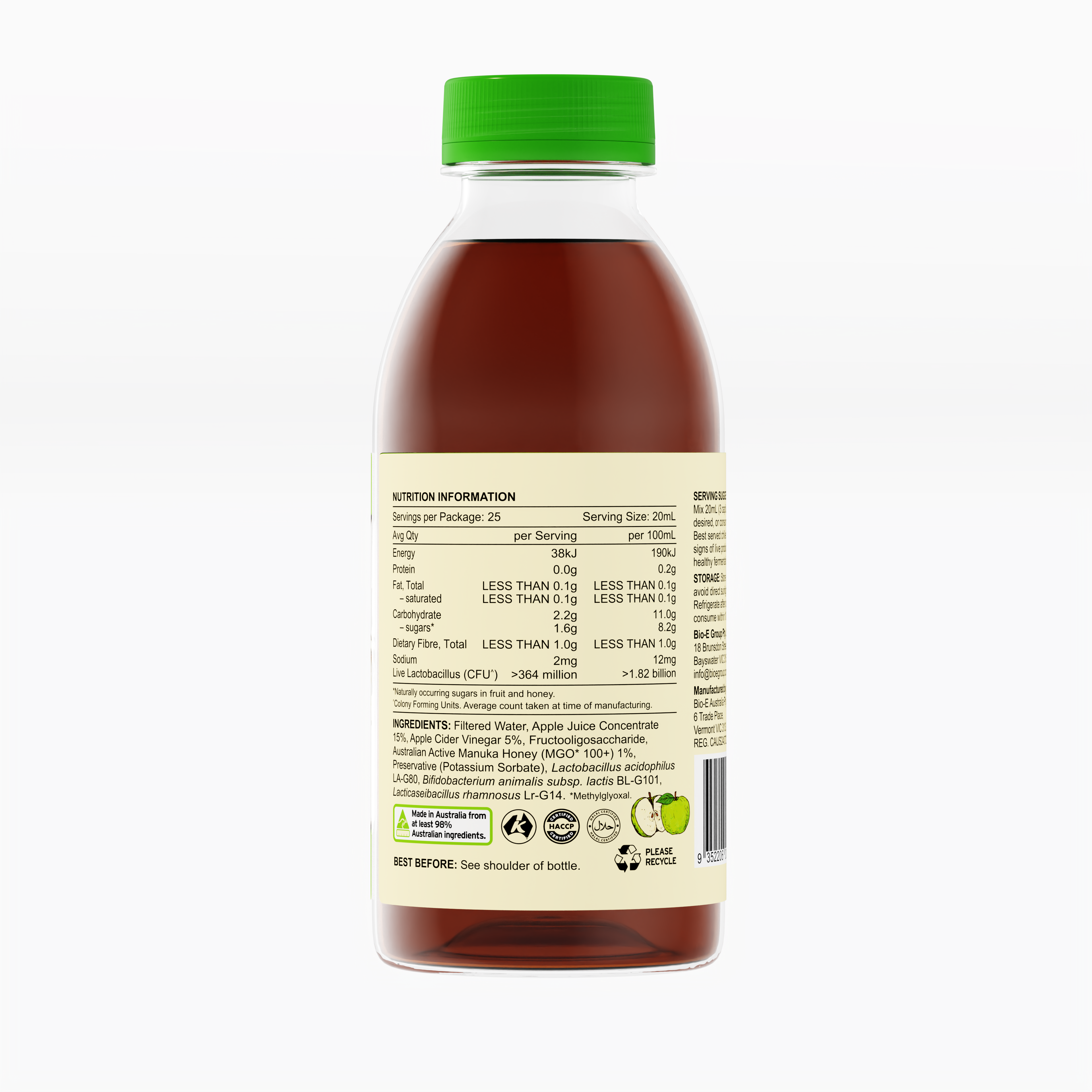 Bio-E Apple Cider Vinegar